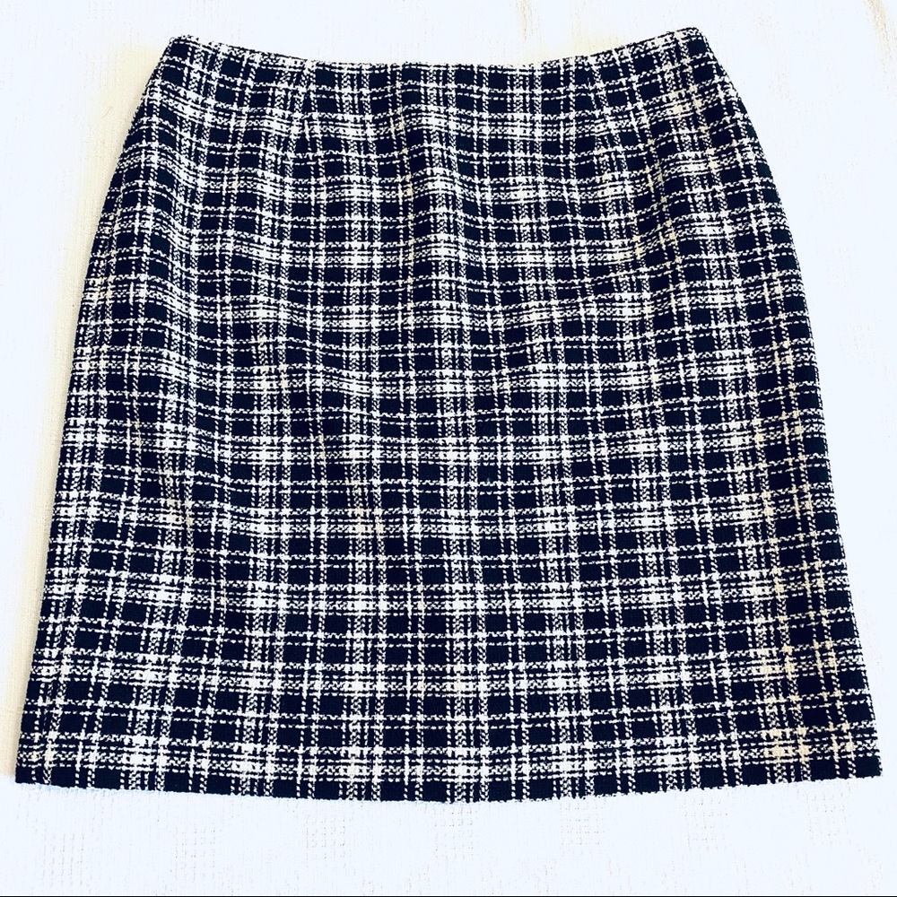 Caslon Petite Plaid Schoolgirl Mini Skirt
